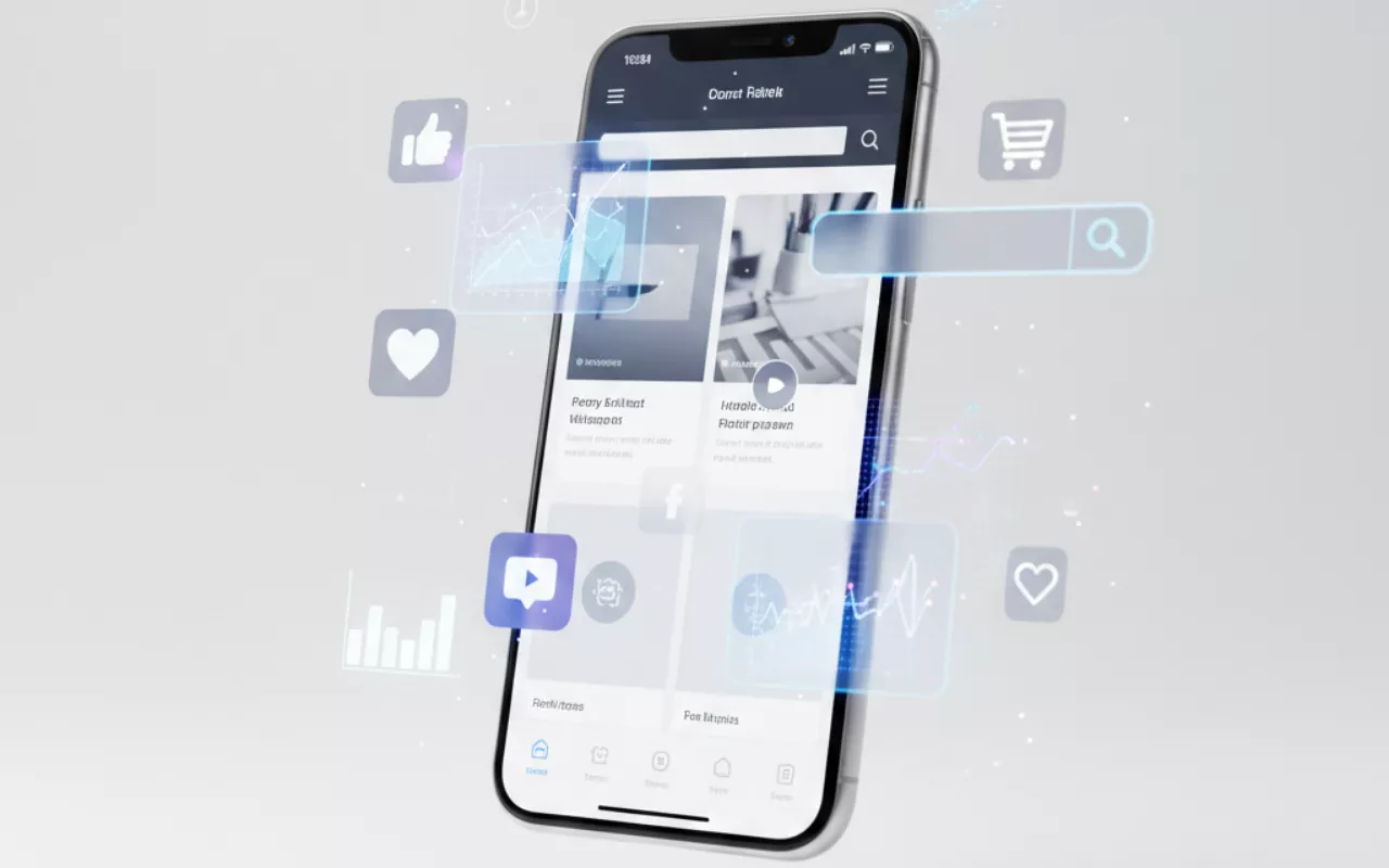 Intelligent website with AI